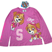 Load image into Gallery viewer, Girls Nickelodeon, Paw Patrol Skye cotton long sleeve tee / top, NEW, size 7,  