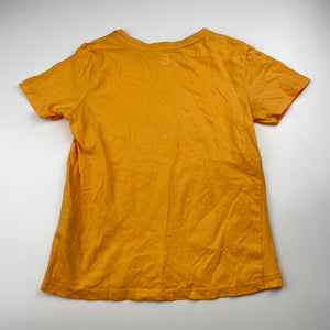Unisex Cotton On, orange cotton tee / top, GUC, size 6,  