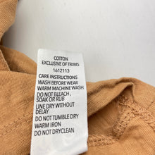 Load image into Gallery viewer, Boys KID, tan cotton tee / top, GUC, size 6,  