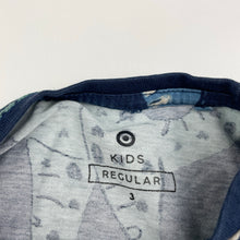 Load image into Gallery viewer, Boys Target, cotton long sleeve tee / top, dinosaurs, FUC, size 3,  