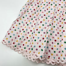 Load image into Gallery viewer, Girls ZIMMERMANN, spotted lightweight cotton summer top, L: 54cm approx, EUC, size 8,  