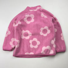 Load image into Gallery viewer, Girls Anko, soft fleece floral sweater / jumper, GUC, size 2,  