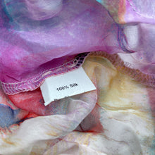 Load image into Gallery viewer, Girls Child by Petals Ink, colourful floral sheer silk blouse / top, NEW, size 10,  