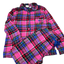 Load image into Gallery viewer, Girls Peter Alexander, checked flannel cotton winter pyjamas, GUC, size 14,  
