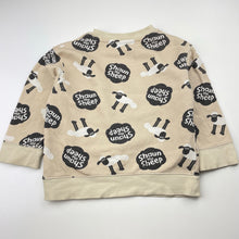Load image into Gallery viewer, Boys Uniqlo, Shaun The Sheep lightweight sweater / jumper, FUC, size 3,  
