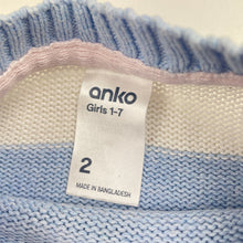 Load image into Gallery viewer, Boys Anko, knitted cotton sweater / jumper, FUC, size 2,  