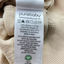 Load image into Gallery viewer, Boys purebaby, organic cotton lightweight sweater / top, GUC, size 3,  