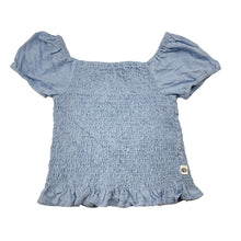 Load image into Gallery viewer, Girls Piping Hot, shirred cotton top, GUC, size 6,  