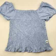 Load image into Gallery viewer, Girls Piping Hot, shirred cotton top, GUC, size 6,  