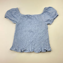 Load image into Gallery viewer, Girls Piping Hot, shirred cotton top, GUC, size 6,  