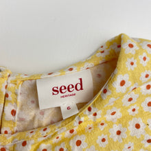 Load image into Gallery viewer, Girls Seed, floral cotton short sleeve top, EUC, size 6,  
