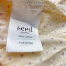 Load image into Gallery viewer, Girls Seed, floral cotton short sleeve top, EUC, size 6,  