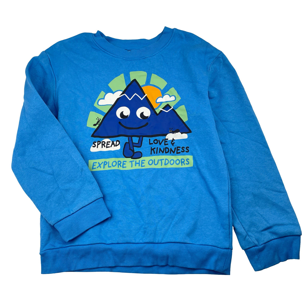 Boys H&M, fleece lined sweater / jumper, EUC, size 7-8,  