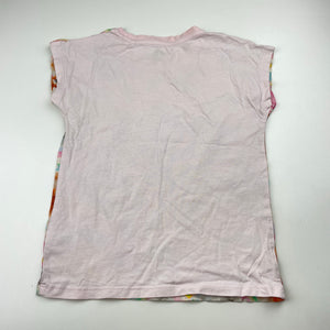 Girls Anko, cotton tee / top, cats, GUC, size 7,  