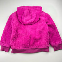 Load image into Gallery viewer, Girls Disney, Minnie Mouse lined fleece zip hoodie sweater, GUC, size 5,  