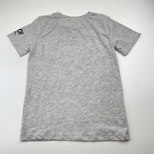 Load image into Gallery viewer, Unisex Dr Seuss, The Grinch grey marle tee / top, GUC, size 7,  
