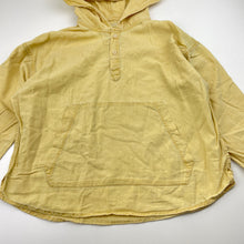 Load image into Gallery viewer, Boys Zara, lightweight cotton hooded long sleeve shirt, GUC, size 7,  