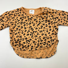 Load image into Gallery viewer, Girls Baby Berry, animal print cotton long sleeve top, GUC, size 00,  