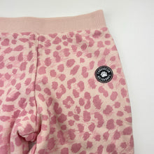 Load image into Gallery viewer, Girls THREADCUB, fleece lined animal print track pants, elasticated, Inside leg: 36cm, EUC, size 2-3,  