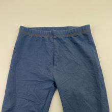 Load image into Gallery viewer, Girls Anko, blue stretchy leggings, Inside leg: 29cm, GUC, size 2,  