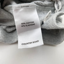 Load image into Gallery viewer, Girls Country Road, grey ribbed leggings, Inside leg: 43cm, GUC, size 5,  
