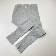 Load image into Gallery viewer, Girls Country Road, grey ribbed leggings, Inside leg: 43cm, GUC, size 5,  