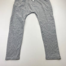 Load image into Gallery viewer, Unisex Alfaberry, grey marle stretchy pants, elasticated, GUC, size 7,  