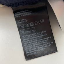 Load image into Gallery viewer, Girls H&amp;M, navy fleece lined leggings, elasticated, Inside leg: 47cm, GUC, size 7,  