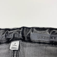 Load image into Gallery viewer, Boys GAP, skinny fit stretch denim jeans, adjustable, Inside leg: 32cm, FUC, size 2,  