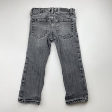 Load image into Gallery viewer, Boys GAP, skinny fit stretch denim jeans, adjustable, Inside leg: 32cm, FUC, size 2,  