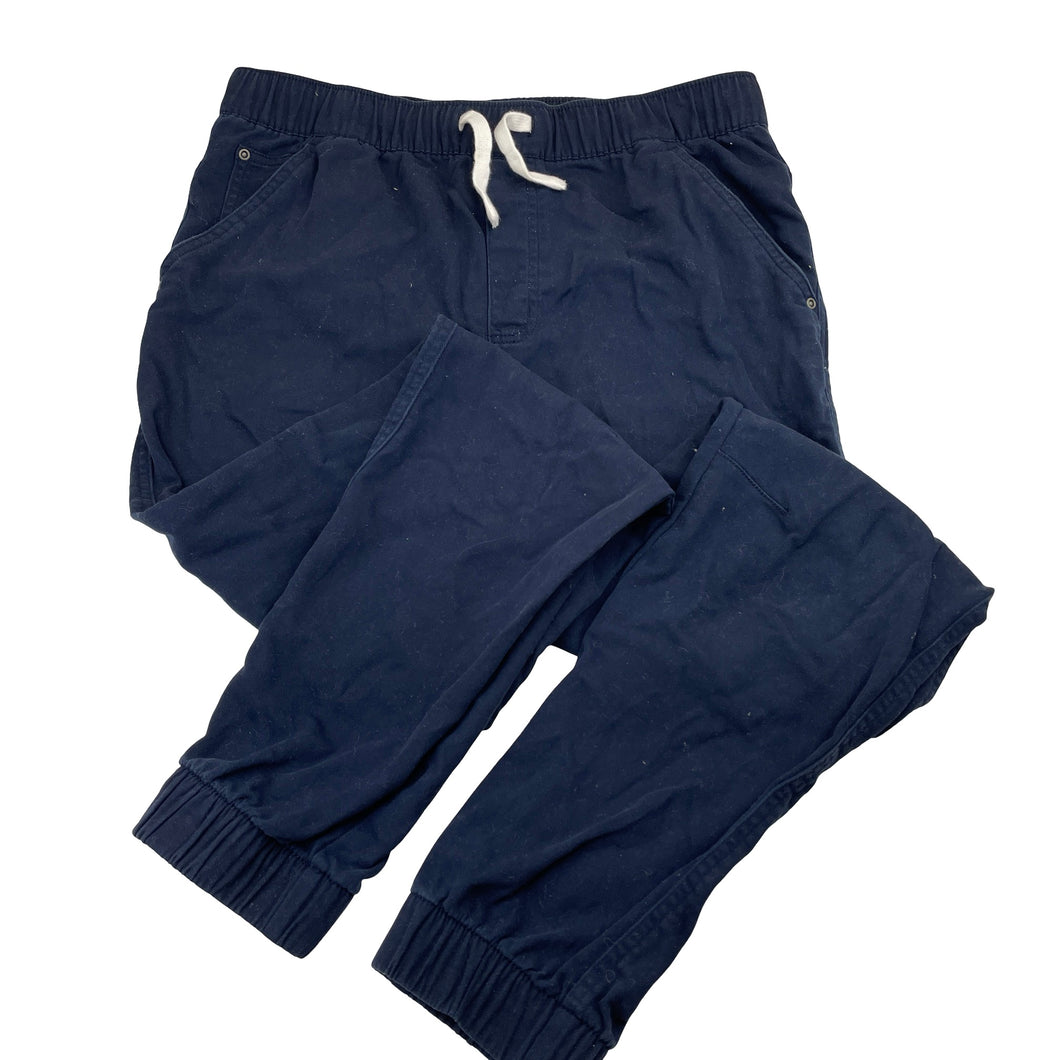 Boys Anko, navy casual pants, elasticated, Inside leg: 68cm, EUC, size 16,  