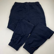 Load image into Gallery viewer, Boys Anko, navy casual pants, elasticated, Inside leg: 65cm, EUC, size 14,  