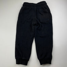 Load image into Gallery viewer, Boys St Goliath, black fleece lined track pants, elasticated, Inside leg: 37.5cm, GUC, size 4,  