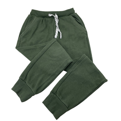 Boys Anko, khaki track pants, elasticated, Inside leg: 54cm, GUC, size 9,  