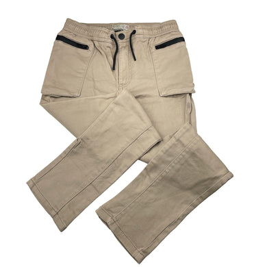 Boys Zara, casual pants, elasticated, Inside leg: 57cm, EUC, size 8,  