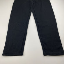 Load image into Gallery viewer, Unisex Brilliant Basics, black fleece lined track pants, pilling, Inside leg: 52cm, FUC, size 8,  