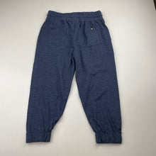 Load image into Gallery viewer, Boys Milkshake, navy marle lightweight pants, elasticated, Inside leg: 35cm, EUC, size 3,  