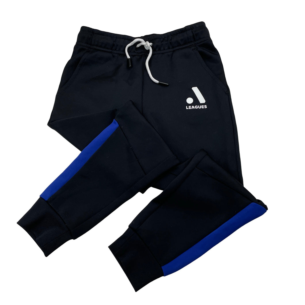 Boys A-Leagues Official, track / training pants, elasticated, Inside leg: 50cm, GUC, size 6,  