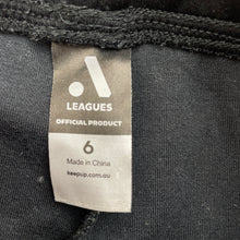 Load image into Gallery viewer, Boys A-Leagues Official, track / training pants, elasticated, Inside leg: 50cm, GUC, size 6,  