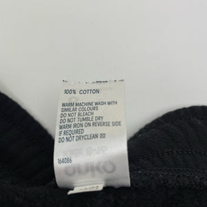 Boys Anko, fleece lined track pants, elasticated, Inside leg: 50.5cm, EUC, size 8,  