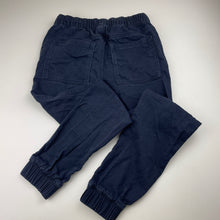 Load image into Gallery viewer, Boys Anko, navy casual pants, elasticated, Inside leg: 54cm, GUC, size 10,  