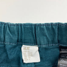 Load image into Gallery viewer, Boys H&amp;M, stretch denim pants, adjustable, Inside leg: 30.5cm, FUC, size 2,  