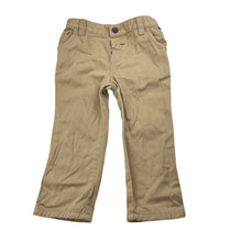 Load image into Gallery viewer, Boys Baker by Ted Baker, soft feel cotton pants, elasticated, no size, Inside leg: 30.5cm, W: 26cm across unstretched, FUC, size 2,  