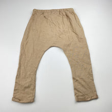 Load image into Gallery viewer, Unisex Dymples, organic cotton leggings / bottoms, elasticated, EUC, size 2,  
