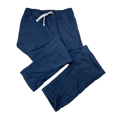 Boys Anko, navy casual pants, elasticated, Inside leg: 54cm, EUC, size 8,  