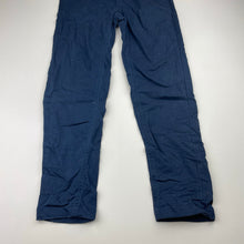 Load image into Gallery viewer, Boys Anko, navy casual pants, elasticated, Inside leg: 54cm, EUC, size 8,  