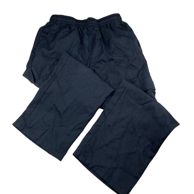Boys LWR, navy school cargo pants, elasticated, Inside leg: 53cm, FUC, size 8,  