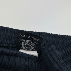 Boys LWR, navy school cargo pants, elasticated, Inside leg: 53cm, FUC, size 8,  
