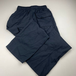Boys LWR, navy school cargo pants, elasticated, Inside leg: 53cm, FUC, size 8,  