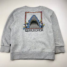 Load image into Gallery viewer, Boys Quiksilver, fleece lined sweater / jumper, shark, FUC, size 6,  